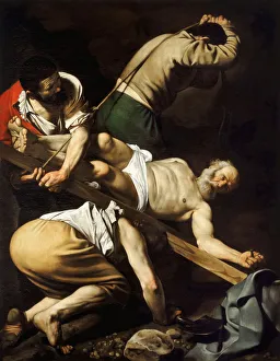 Pope Gallery: The Crucifixion of Saint Peter, 1601