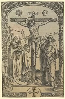 The Crucifixion used in Missale Traiectense (Utrecht Missal), Leiden, 1514, ca. 1512