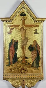Crosses Prints: Crucifixion with the Virgin and St John