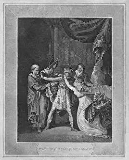 Cruelty of Dunstan to Edwy & Elgiva, 1838