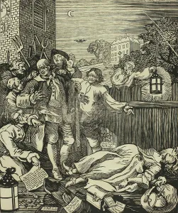 Forks Prints: Cruelty in Perfection, 1750. Creator: John Bell