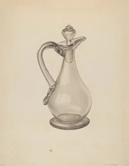 Marie Mitchell Prints: Cruet, 1938. Creator: Marie Mitchell
