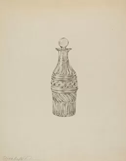 Cruet Bottle, c. 1939. Creator: Elisabeth Fulda