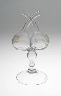 Cruet for Oil and Vinegar (Guédoulfe), France, Mid 18th century. Creator: Unknown Cruet for Oil and Vinegar (Guédoulfe), France, Mid 18th century. Creator: Unknown