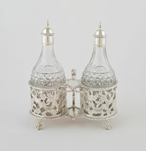Cruet Set, Dublin, c. 1760. Creator: Thomas Williamson
