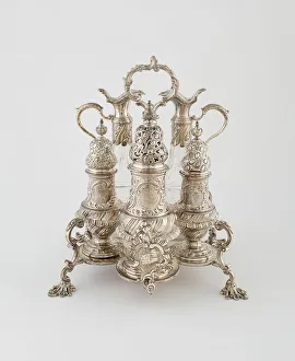 Cruet Set, London, 1762 / 63. Creator: John Delmester