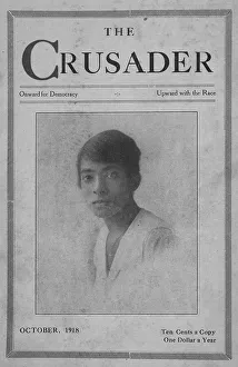 Front Cover Prints: The Crusader; Onward for Democracy; Upward with Race; Mrs