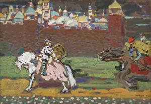 The Crusaders. Artist: Kandinsky, Wassily Vasilyevich (1866-1944)