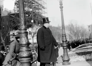 Street Lamp Prints: Cruz, Senior Don Anibal, Ambassador From Chile's Funeral at St
