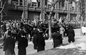 Chile Prints: Cruz, Senor Don Anibal, Ambassador From Chile - His Funeral At St