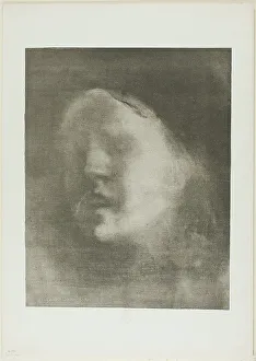 Distressed Prints: The Cry, 1894. Creator: Eugene Carriere
