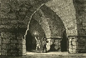 Dublin County Dublin Ireland Gallery: Crypt of Christ Church Cathedral, Dublin, late 19th century. Creator: Unknown