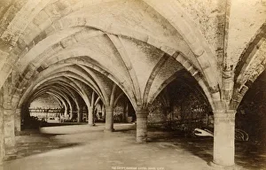 The Crypt, Durham Cathedral, 1893. Creator: Unknown
