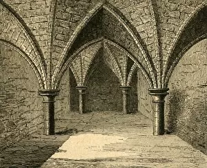 The Crypt of Gerards Hall, 1897. Creator: Unknown