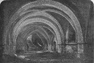 Vaulting Gallery: Crypt of St Johns Church, Clerkenwell, London 1878 (1906)