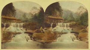 Flowing Prints: Crystal Cascade, Catskill Mountains