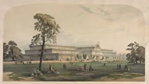 Joseph Nash Prints: The Crystal Palace, c. 1850. Creator: Joseph Nash (British, 1808-1878), possibly by