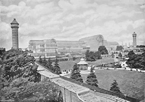 Sydenham Prints: The Crystal Palace, c1896. Artist: York & Son