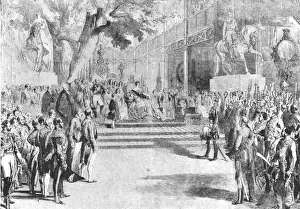 Kensington And Chelsea Prints: The Crystal Palace, Hyde Park, 1851: Opened by Queen Victoria