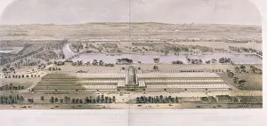 Serpentine Prints: Crystal Palace, London, 1851. Artist: Charles Burton