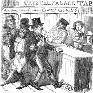Refreshment Prints: The Crystal Palace and its Refreshments; Gentlemen Visitors over-refreshed