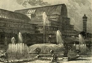 The Crystal Palace, from the South, (c1878). Creator: Unknown