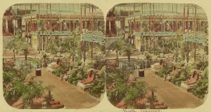 London Stereoscopic Photographic Co Prints: Crystal Palace - View of the North Transept