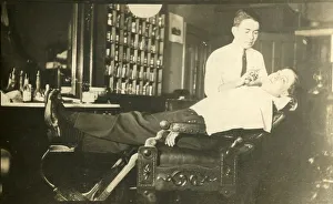 North And Central America Collection: Cuban Barber, c1930s. Creator: Unknown