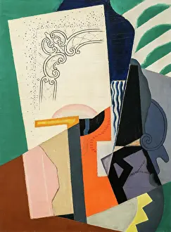Mara 1881 1932 Prints: Cubist composition, 1916. Creator: Blanchard, Maria (1881-1932)