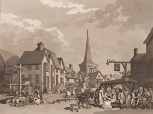 Sussex Prints: Cuckfield (An Excursion to Brighthelmstone), June 1, 1790. June 1, 1790