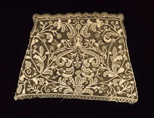 Brooklyn Museum Collection: Cuffs, probably European, 1700-1710. Creator: Unknown
