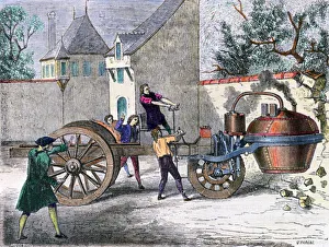 Cugnots Steam Wagon, 19th century