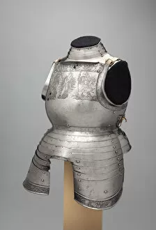 Daniel Collection: Cuirass and Tassets (Torso and Hip Defense), German, Augsburg, ca. 1510-20