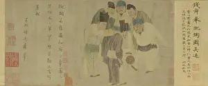 Football Prints: Cuju Scroll (Emperor Taizu of Song Playing Cuju)