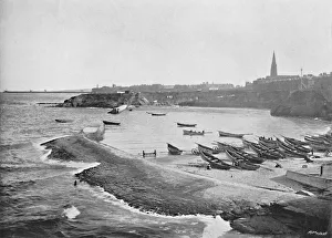 Local Industry Prints: Cullercoats Bay, Tynemouth, c1896. Artist: M Aunty