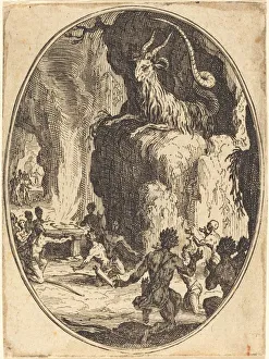 The Cult of the Demon, probably 1627. Creator: Jacques Callot