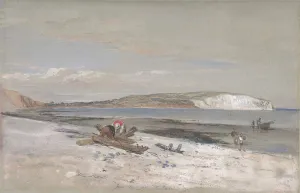 Dyce Prints: Culver Cliff, Isle of Wight, 1847. Creator: William Dyce
