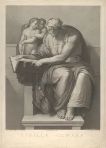 The Cumaean Sibyl after the fresco by Michelangelo in the Sistine Chapel, 1784-90 The Cumaean Sibyl after the fresco by Michelangelo in the Sistine Chapel, 1784-90