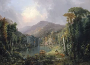 Wilderness Collection: Cumberland Mountain Hunters, 1830-1840. Creator: Samuel M. Lee