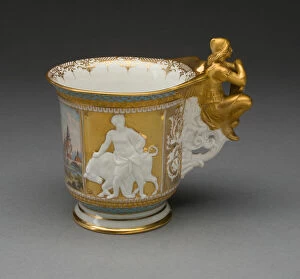Cup, Berlin, 1850 / 70. Creator: Konigliche Porzellan-Manufaktur