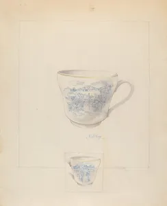 Item Gallery: Cup, c. 1936. Creator: Joseph Sudek