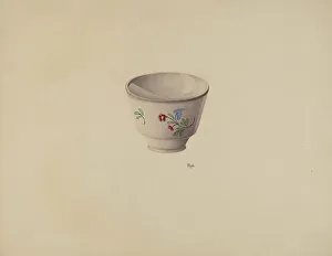 White Edward Prints: Cup, c. 1938. Creator: Edward White