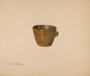 Aaron Fastovsky Prints: Cup, c. 1939. Creator: Aaron Fastovsky