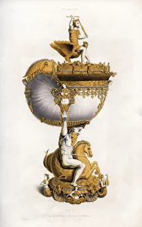 Cup, c1530, (1843). Artist: Henry Shaw