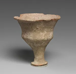 Kharga Oasis Prints: Cup, Coptic, 4th-7th century. Creator: Unknown