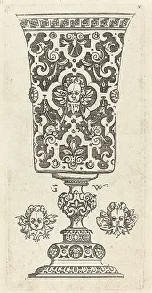 Winged Figures Prints: Cup. Creator: Georg Wechter I