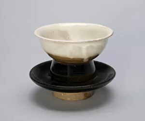 Cup and Cupstand, Song (960-1279) or Jin dynasty (1115-1234), c. 12th century