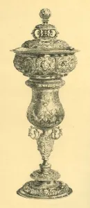Cup and lid, c1600, (1881). Creator: Js Dominy