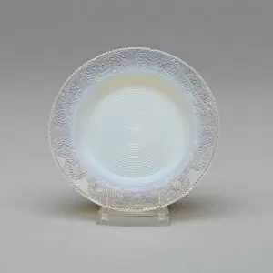 Pressed Glass Collection: Cup plate, 1826 / 30. Creator: Unknown