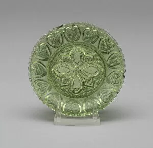 Pressed Glass Collection: Cup plate, 1830 / 40. Creator: Unknown
